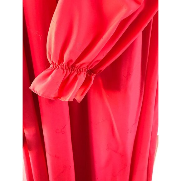 Vtg Givenchy Intimate Paris Lingerie Night Gown Rose Colored Saks Fifth Avenue E - Picture 7 of 9